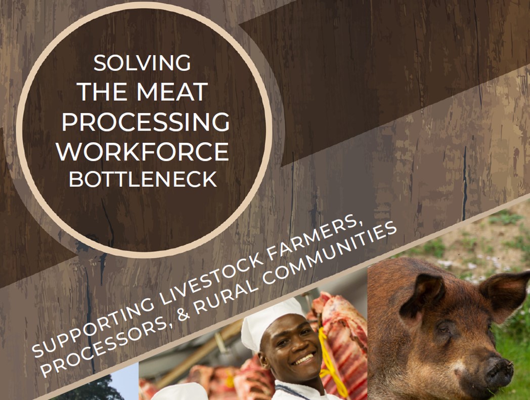 Meat Processing Bottlenecks Report cover image
